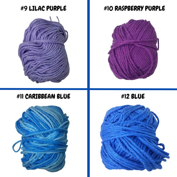 Turtle Crochet Coasters Handmade Set of Four Tortoise Sea Mug Rugs Made to Order - Picture 6 of 15